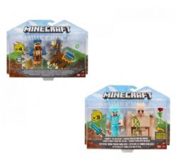 MINECRAFT - ENSEMBLE DE 2 FIGURINES 3,25